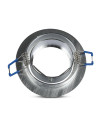 V-TAC 1*GU10 Корпус Луна Кръг Алуминий - 3600 - 11