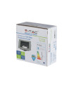 V-TAC GU10 Корпус Луна Квадрат Сатен Никел - 3598 - 2
