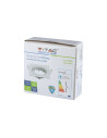 V-TAC GU10 Корпус Луна Квадрат Оринтируема Бяла - 3590 - 6