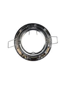 V-TAC GU10 Корпус Луна Кръг Оринтируема Хром - 3589 - Цена | LEDs4economy