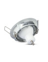 V-TAC GU10 Корпус Луна Кръг Оринтируема Бяла - 3587 - 5