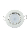 V-TAC GU10 Корпус Луна Кръг Оринтируема Бяла - 3587 - 4