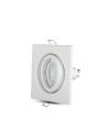 V-TAC GU10 Корпус Луна Квадрат Оринтируема Бяла - 3472 - 8