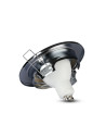 V-TAC GU10 Корпус Луна Кръг Оринтируема Хром - 3471 - 5