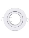 V-TAC GU10 Корпус Луна Кръг Оринтируема Бяла - 3469 - 4