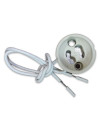 V-TAC GU10 Основа с PVC кабел - 3423 - 2