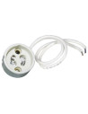 V-TAC GU10 Основа с PVC кабел - 3423 - 4