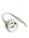 V-TAC GU10 Основа с PVC кабел - 3423 - 9