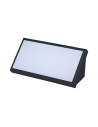 V-TAC 20W Фасаден Аплик Ъглов Черен 4000К IP64 - 6811