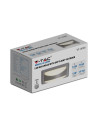 V-TAC 12W Фасаден Аплик Преграда Сив 6400К IP64 - 218247 - 4