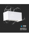 V-TAC 24W LED Стенна Лампа Бяла 4000К IP65 - 2976 - 7