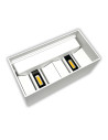 V-TAC 24W LED Стенна Лампа Бяла 4000К IP65 - 2976 - 12