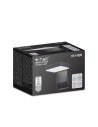 V-TAC 17W LED Стенна Лампа Черна Квадрат 3000К IP65 - 2944 - 3