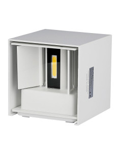 V-TAC 5W Аплик Бяло Тяло Квадрат IP65 3000K - 217079 - Цена | LEDs4economy