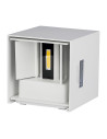 V-TAC 5W Аплик Бяло Тяло Квадрат IP65 3000K - 217079