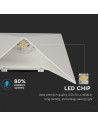 V-TAC 5W LED Стенна Лампа Бяла IP65 Една Посока 4000K - 8281 - 2