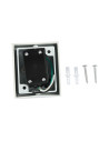 V-TAC Фасадно Тяло за Стена GU10 Кръг Бяло Тяло Една Посока IP44 - 7540 - 2