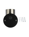 V-TAC Фасадно Тяло за Стена GU10 Сатен Никел Една Посока IP44 - 7501 - 5