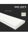 V-TAC 40W LED Панел Външен Монтаж 1200x300 4000k - 216625 - 8