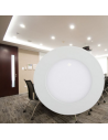 V-TAC 24W LED Панел Premium SAMSUNG Чип Кръг 3000K - 724 - 8