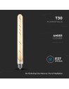 V-tac LED Крушка - 5W T30 E27 Filament Amber Покритие 2200K 217142 - 2