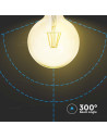V-tac LED Крушка - 12W Filament E27 G125 2200K 217456 - 4