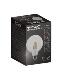 V-tac LED Крушка - 12W Filament E27 G125 6500K 217455 - Цена | LEDs4economy 2