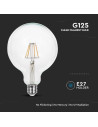 V-tac LED Крушка - 12W Filament E27 G125 6500K 217455 - 6