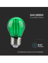 V-tac LED Крушка - 2W Filament E27 G45 Зелена 217411 - 6