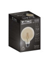 V-tac LED Крушка - 8W Filament E27 G125 Амбър Димиращ 3000K 217155 - 5