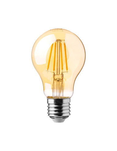 V-TAC LED Крушка 12W Filament E27 A60 Амбър 2200К - 217457 | 