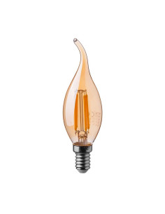 V-tac LED Крушка - 4W Filament E14 Кендъл Амбър 2200K 217114 - Цена | LEDs4economy