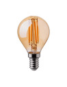 V-tac LED Крушка - 4W Filament E14 P45 Амбър 2200К 214499
