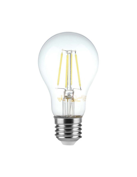 V-TAC LED Крушка 6W Filament E27 A60 4000К - 214303 | 