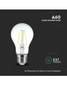 V-tac LED Крушка - 6W Filament E27 A60 4000К 214303 - 6