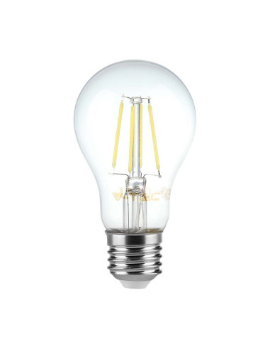 V-TAC LED Крушка 6W Filament E27 A60 3000К - 214272 | 