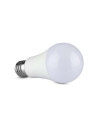 V-tac LED Крушка - 8.5W E27 A60 Термо Пластик 3000K 217260 - 7