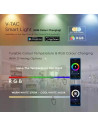 V-TAC LED Крушка 4.5W E27 G45 Smart RGB + Топла и Студена Светлина - 2755 - 4