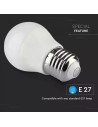 V-TAC LED Крушка 4.5W E27 G45 Smart RGB + Топла и Студена Светлина - 2755 - 6