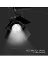 V-TAC 33W LED Прожектор Релсов Монтаж SAMSUNG Чип Черен 4000K - 21372 - 4