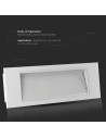 V-TAC 3.8W LED Евакуационно Тяло 6000K IP20 - 899 - 7