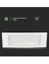 V-TAC 3.8W LED Евакуационно Тяло 6000K IP20 - 899 - 8