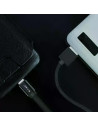 V-TAC 1м. Микро USB Кабел Черен Серия "Ruby" - 8494 - 5