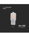 LED Крушка - SAMSUNG ЧИП 1.1W G4 6400K - 3