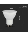 V-TAC LED Крушка GU10 5.5W Дистанционно RGB+4000K Димираща - 2930 - 4