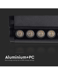 V-TAC 5W LED Магнитен Линеен Спот Регулируем 4000K Черно Тяло - 10257 - Цена | LEDs4economy 2