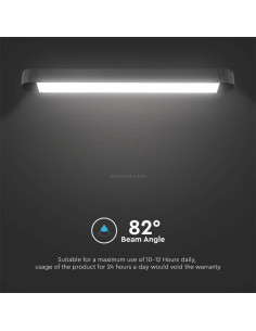 V-TAC 10W LED Магнитен Линеен Осветител 4000K Черно Тяло - 10242 - Цена | LEDs4economy 2