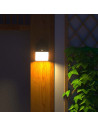 V-TAC 2W LED Соларна Стенна Лампа със Сензор 4000K Черно-Бяла - 10309 - 2