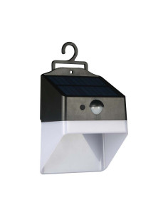 V-TAC 2W LED Соларна Стенна Лампа със Сензор 4000K Черно-Бяла - 10309 - Цена | LEDs4economy