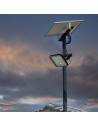 V-TAC 10W LED Соларен Прожектор LiFePo Батерия 3.7V Черен 6000K - 11